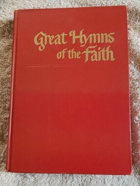 Vintage 70's - Great Hymns of the Faith Red Hardcover Hymnal